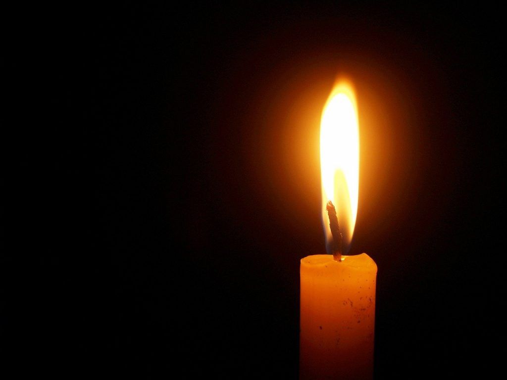 light, death, memorial